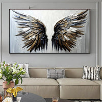 Aurora Angel Wings Painting